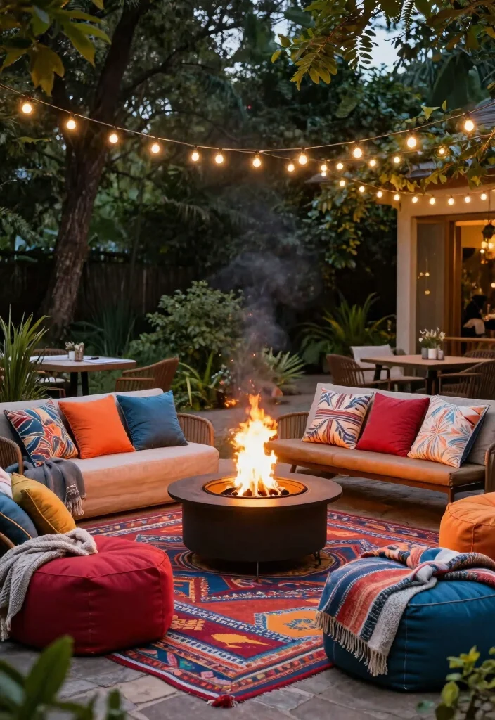 10 Backyard Bonfire Party Ideas for Casual Outdoor Gatherings 2. Cozy Seating Arrangements 0