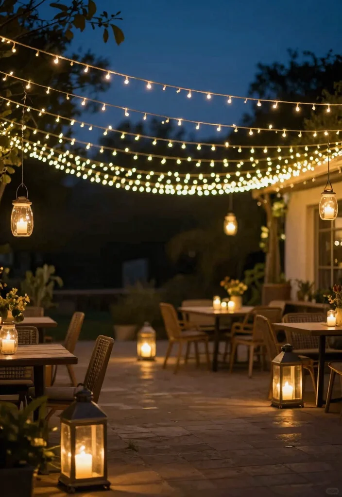 10 Backyard Bonfire Party Ideas for Casual Outdoor Gatherings 4. Backyard Lighting Magic 0