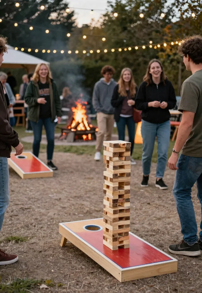 10 Backyard Bonfire Party Ideas for Casual Outdoor Gatherings 8. Outdoor Games for Fun 0