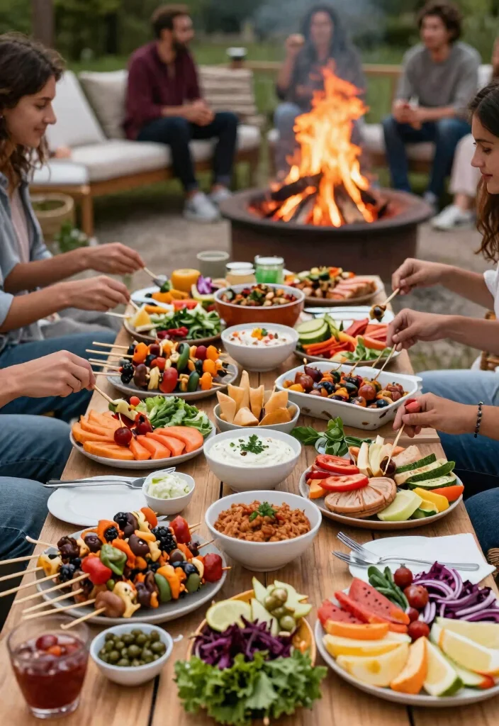 10 Backyard Bonfire Party Ideas for Casual Outdoor Gatherings 9. Festive Foods for a Memorable Feast 0