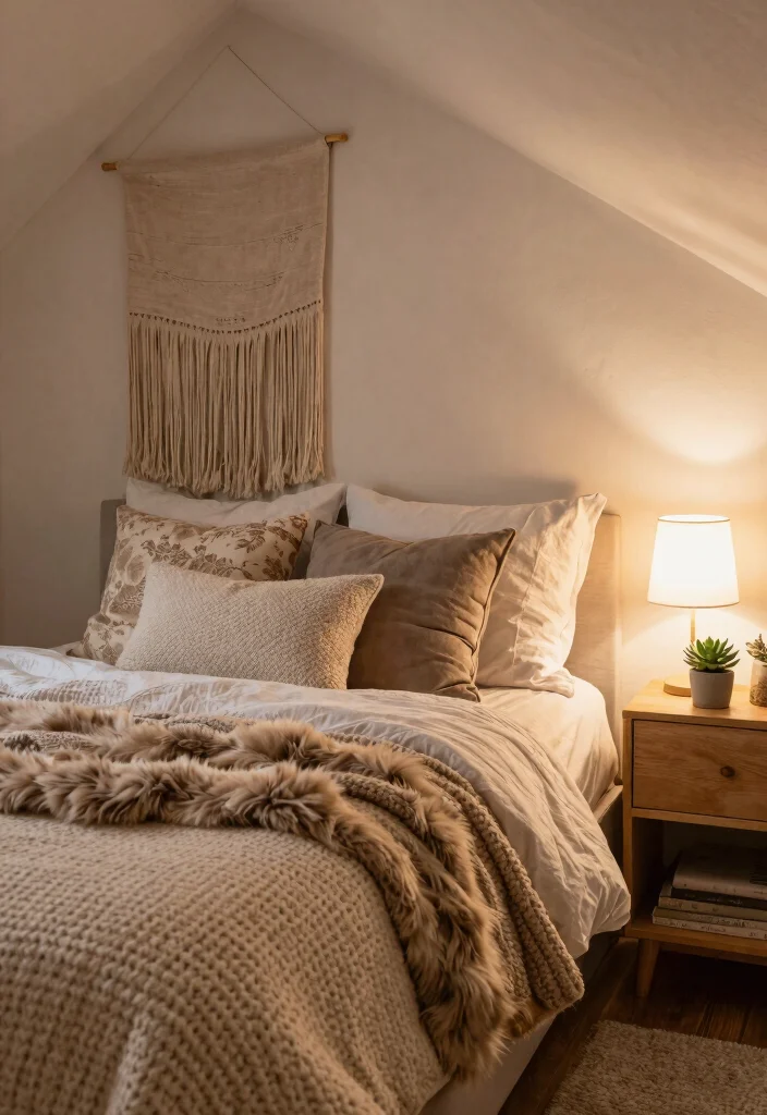 10 Basement Bedroom Ideas on a Budget That Still Feel Cozy 1. Layered Textures for Comfort 0