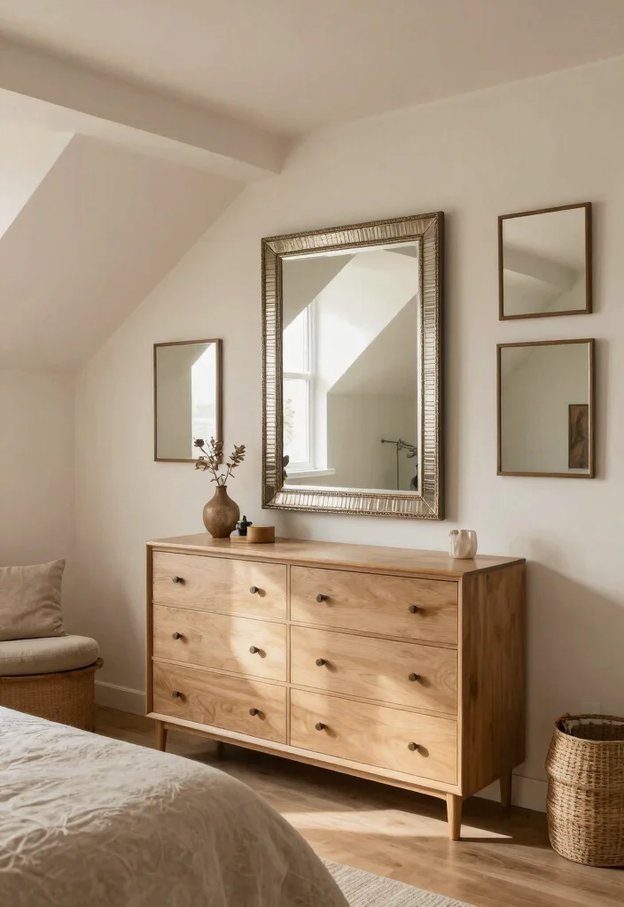 10 Basement Bedroom Ideas on a Budget That Still Feel Cozy 7. Maximize Your Space with Mirrors 0