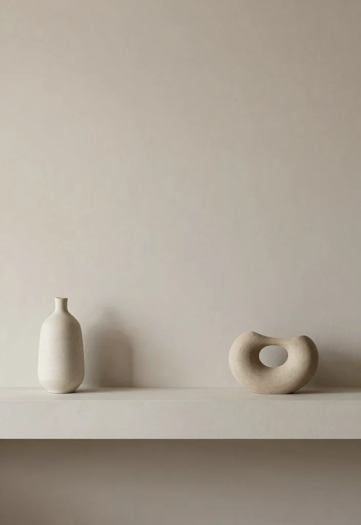 10 Basement Half Wall Ledge Ideas for Function and Display 6. Minimalist Design 0