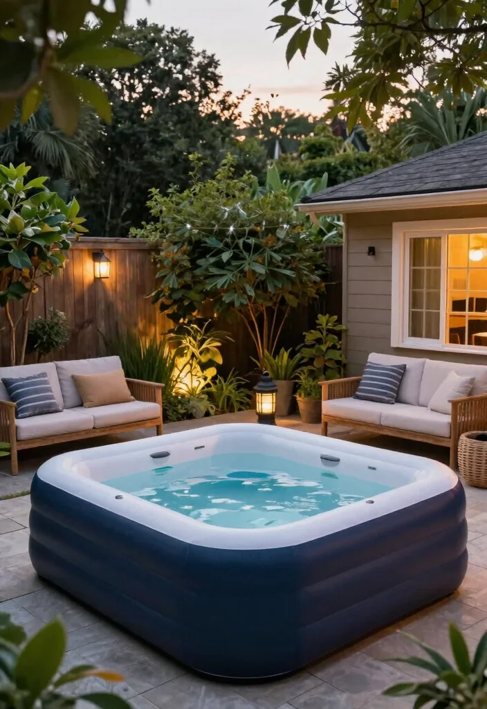 10 Blow Up Hot Tub Backyard Ideas for Budget Friendly Relaxation Conclusion 0