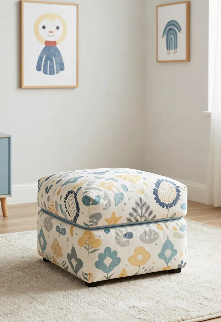 10 Boys Room Organization Ideas for Toys Clothes and Gear 5. Stylish Storage Ottomans 0