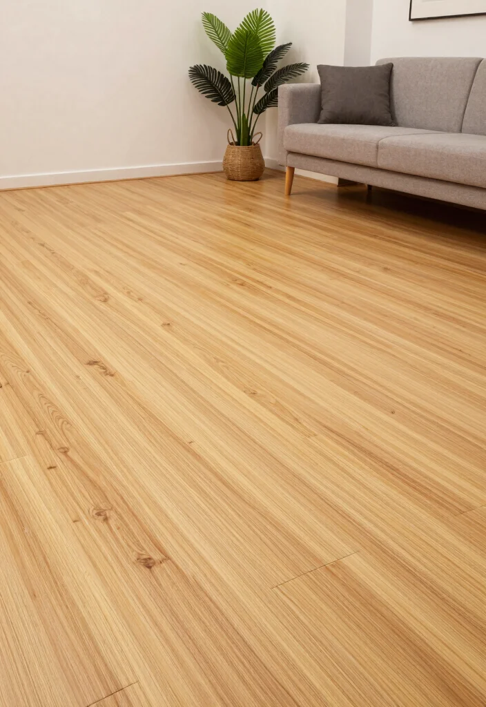 10 Cheap Basement Flooring Ideas That Last 37 10 Cheap Basement Flooring Ideas That Hold Up Well 7. Bamboo Flooring 0