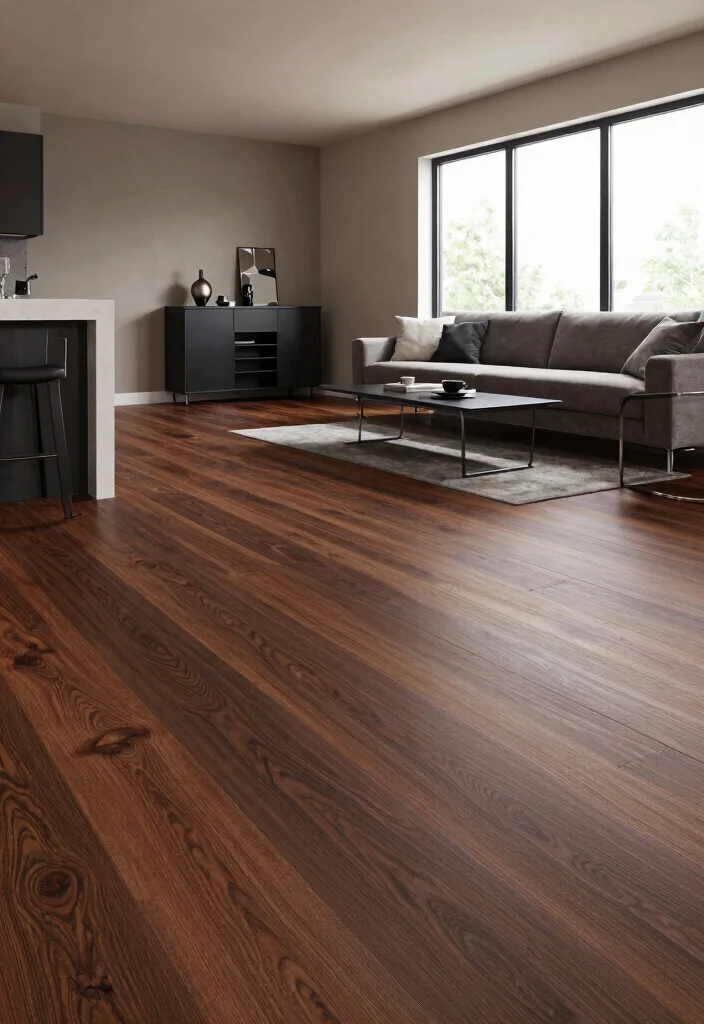 10 Cheap Basement Flooring Ideas That Last 48 10 Cheap Basement Flooring Ideas That Hold Up Well 8. Engineered Wood Flooring 0