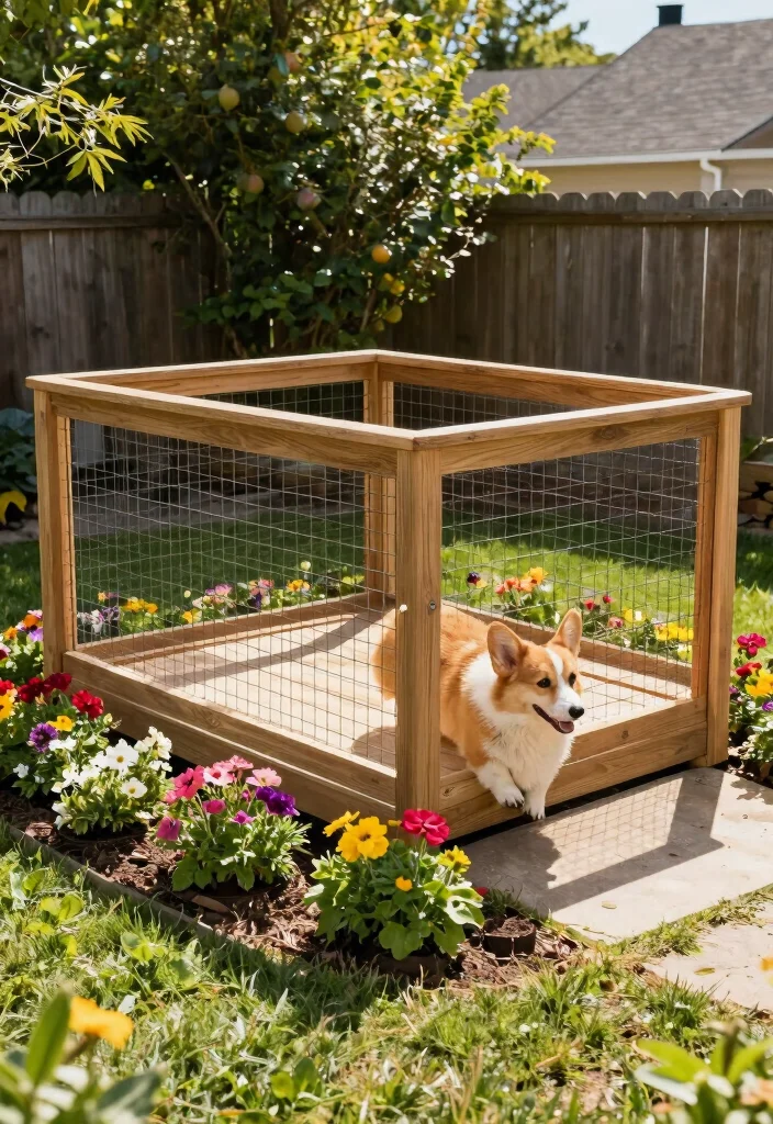 10 Cheap Dog Run Ideas for Backyards That Are Easy to Build and Safe 37 10 Cheap Dog Run Ideas for Backyards That Are Safe and Easy to Build 7. Elevated Dog Run 0