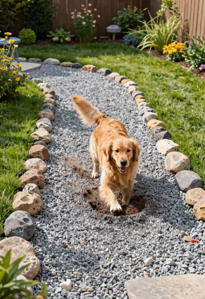 10 Cheap Dog Run Ideas for Backyards That Are Easy to Build and Safe 48 10 Cheap Dog Run Ideas for Backyards That Are Safe and Easy to Build 8. Gravel Dog Run 0