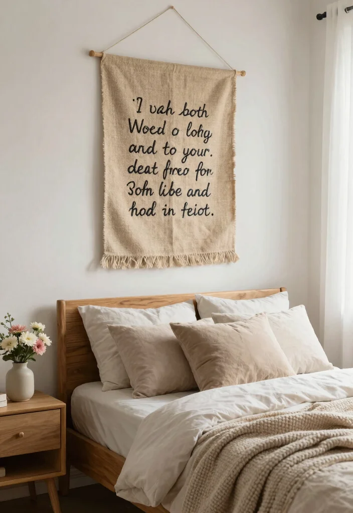 10 Christian Wall Decor Ideas for Faith Inspired Homes 3. Inspirational Wall Hangings 0