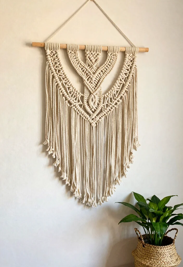 10 DIY Room Wall Decor Ideas with Handmade Touch 1. Macram Wall Hangings 0