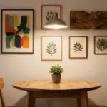 10 Dining Table Wall Decor Ideas for Balanced Layouts