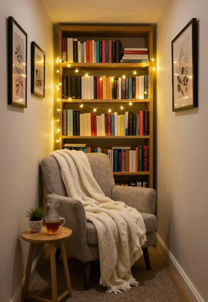 10 Narrow Basement Ideas to Maximize Every Inch 1 10 Narrow Basement Ideas That Use Every Inch Well 1. Cozy Reading Nook 0