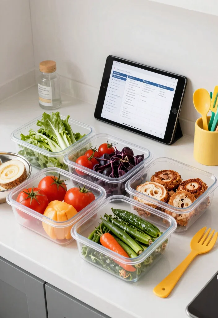 10 Recipe Organization Ideas for Home Cooks 10. Meal Prep Stations 0