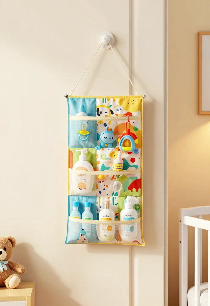 12 Baby Room Organization Ideas for New Parents 35 12 Baby Room Organization Ideas for New Parents 5. Hanging Organizers 0