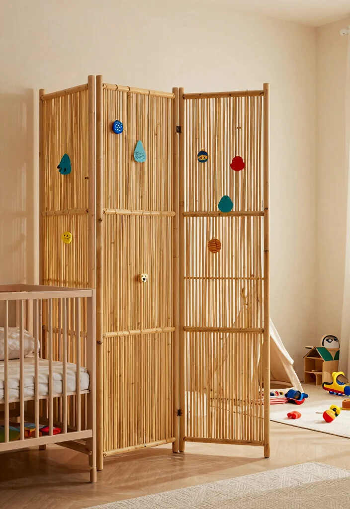 12 Baby Room Organization Ideas for New Parents 36 12 Baby Room Organization Ideas for New Parents 6. Eco Friendly Room Dividers 0
