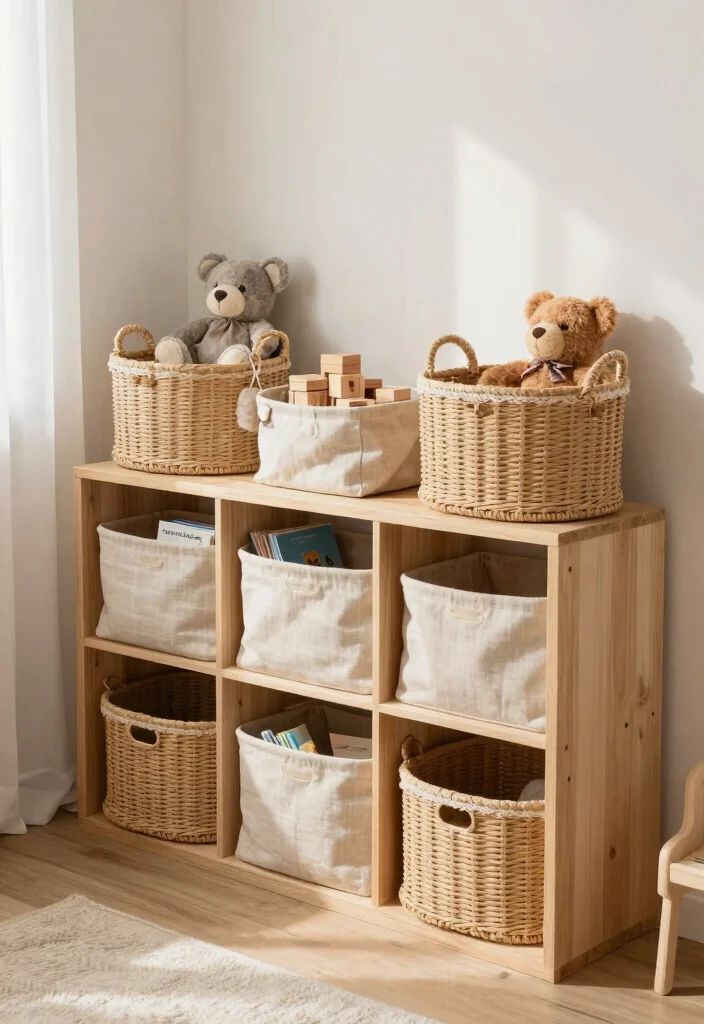 12 Baby Room Organization Ideas for New Parents 39 12 Baby Room Organization Ideas for New Parents 9. Eco Friendly Toy Storage 0
