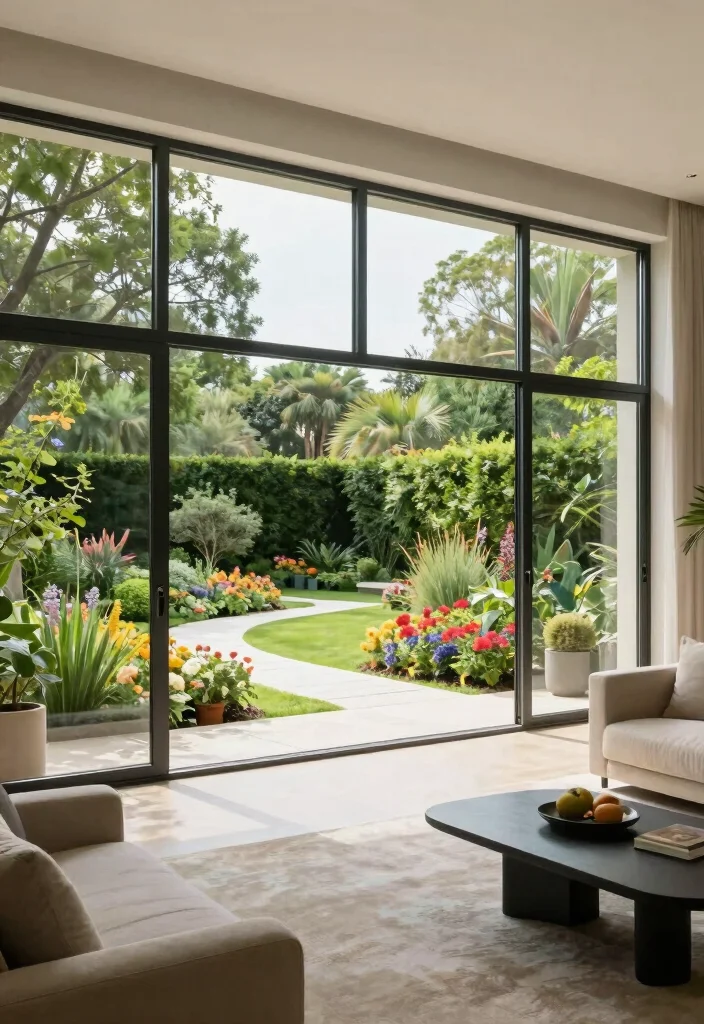 12 Backyard Door Ideas to Connect Indoors and Outdoors 9. Glass Walls for a Panoramic View 0