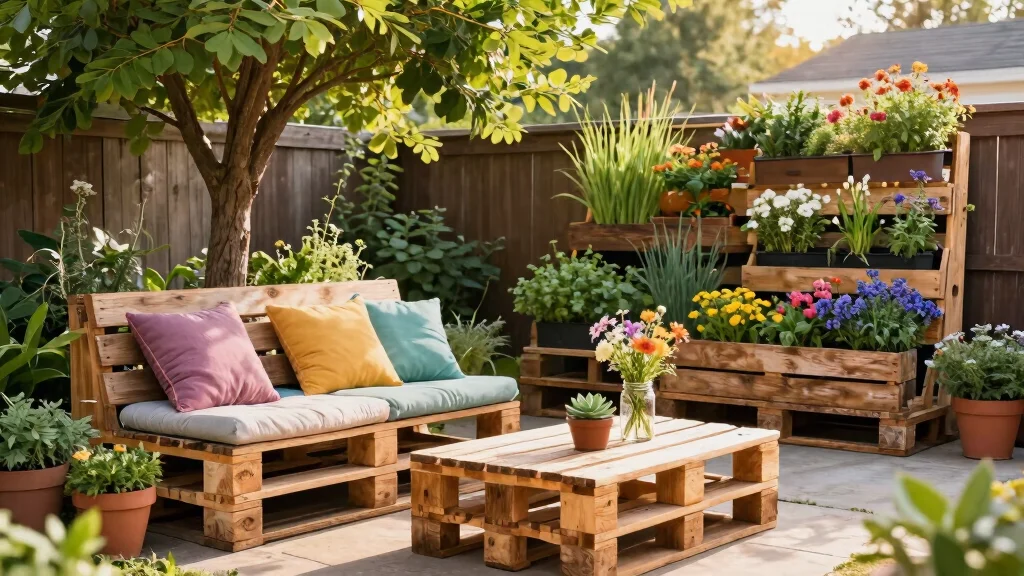 12 Backyard Pallet Ideas for DIY Furniture and Decor