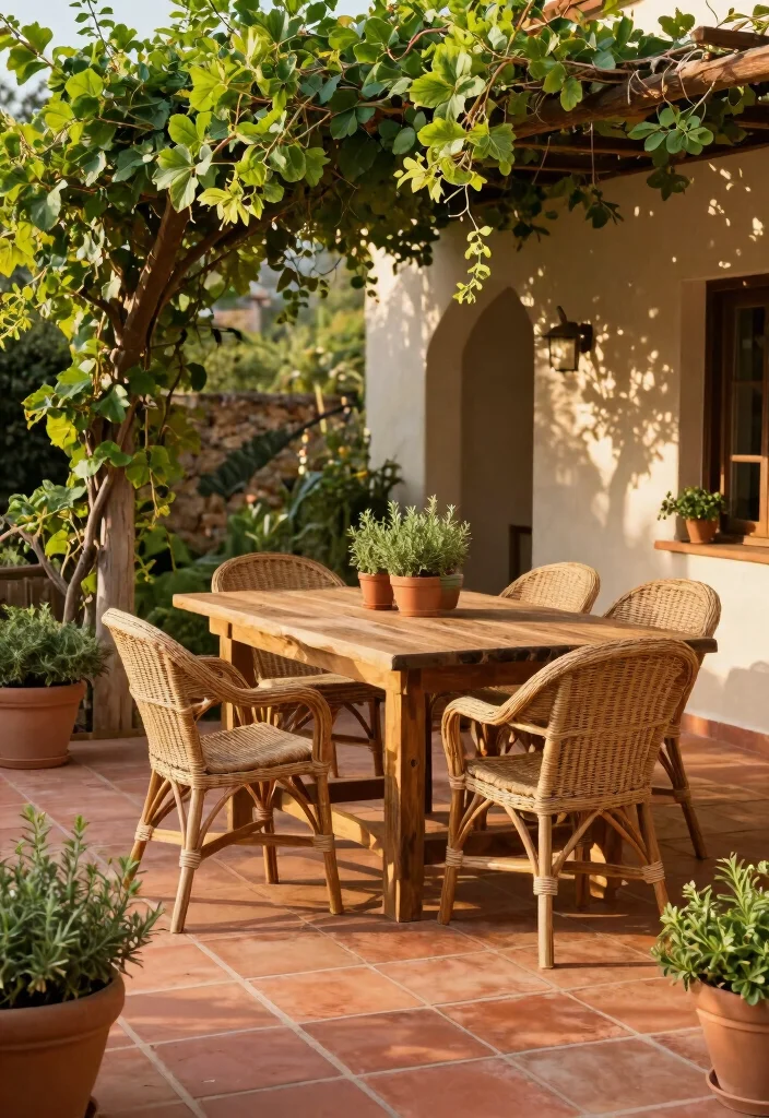 12 Backyard Tile Ideas for Durable and Stylish Outdoor Floors 2 12 Backyard Tile Ideas for Stylish and Durable Surfaces 2. Terracotta Tiles for Rustic Charm 0