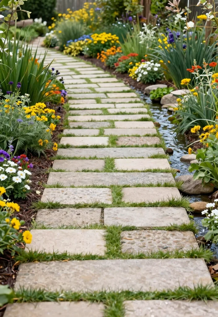 12 Backyard Tile Ideas for Durable and Stylish Outdoor Floors 48 12 Backyard Tile Ideas for Stylish and Durable Surfaces 8. Permeable Pavers for Eco Conscious Gardens 0