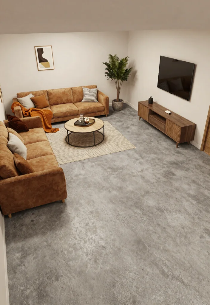 12 Basement Concrete Floor Ideas for Durability and Style Conclusion 0
