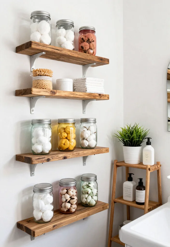 12 Bathroom Organization Ideas for Small Spaces 8. DIY Storage Solutions 0