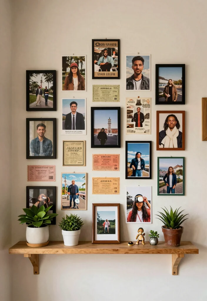 12 Bohemian Inspired Room Decor Ideas for Personal Style 9. Personal Mementos and Travel Souvenirs 0