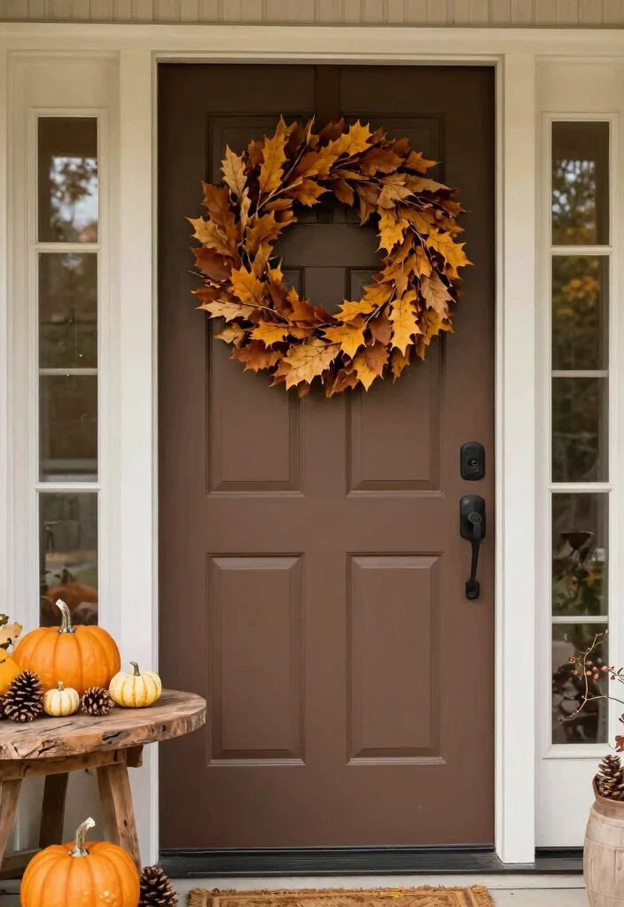 12 Entryway Wall Decor Ideas for First Impressions 10. Seasonal Decor Elements 0