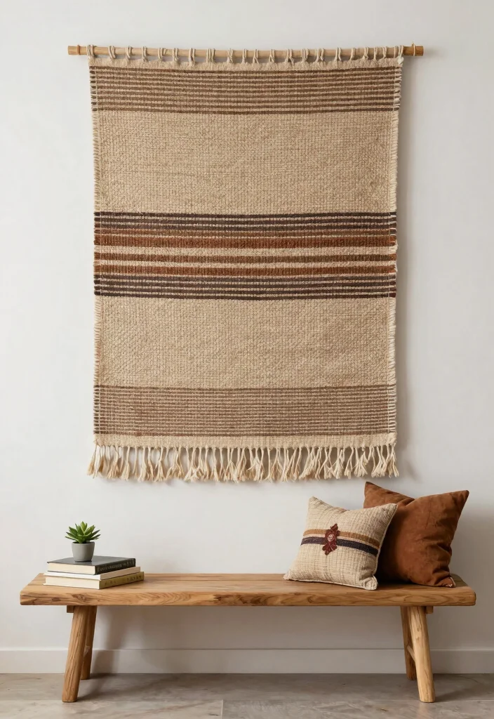 12 Entryway Wall Decor Ideas for First Impressions 3. Artful Wall Hangings 0