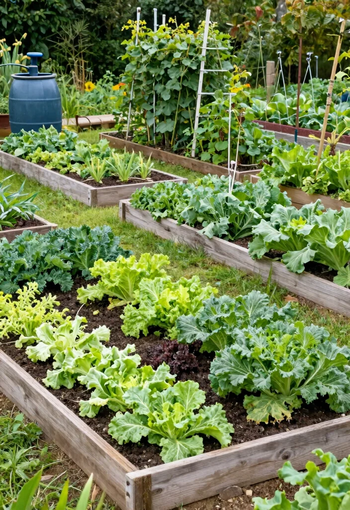 12 Huge Backyard Ideas to Create Multiple Outdoor Zones 7. Sustainable Vegetable Garden 0