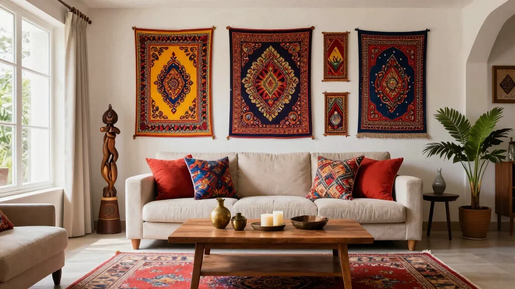 12 Indian Living Room Wall Decor Ideas with Cultural Style