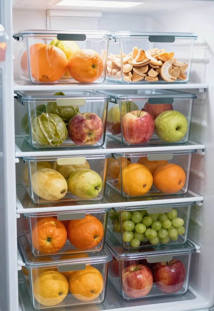 12 Refrigerator Organization Ideas for Easy Meal Prep 1. Invest in Clear Storage Bins 0
