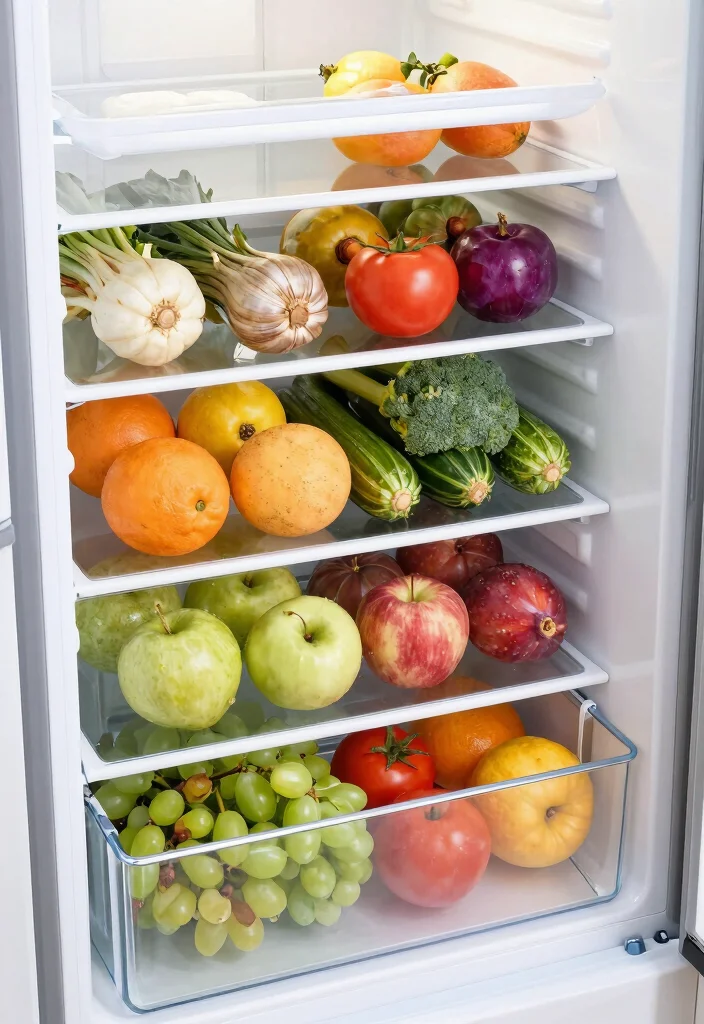 12 Refrigerator Organization Ideas for Easy Meal Prep 10. Use Drawer Organizers for Produce 0