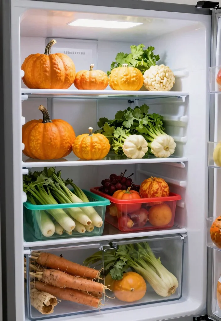 12 Refrigerator Organization Ideas for Easy Meal Prep 12. Embrace Seasonal Storage 0
