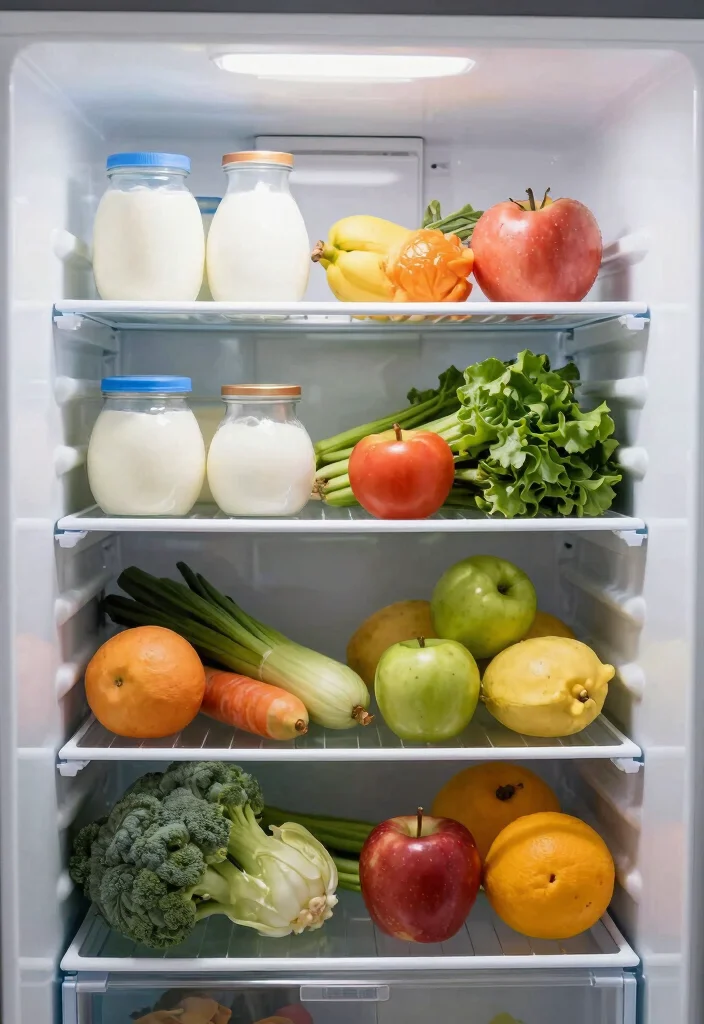 12 Refrigerator Organization Ideas for Easy Meal Prep 3. Designate a Use First Shelf 0