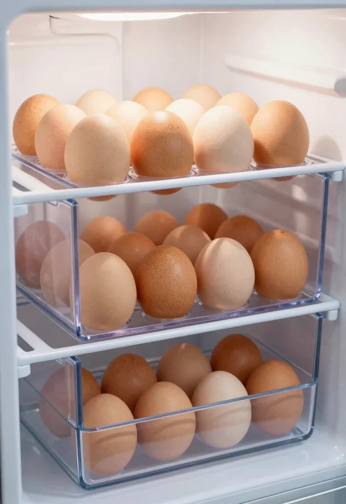12 Refrigerator Organization Ideas for Easy Meal Prep 7. Rethink Your Egg Storage 0