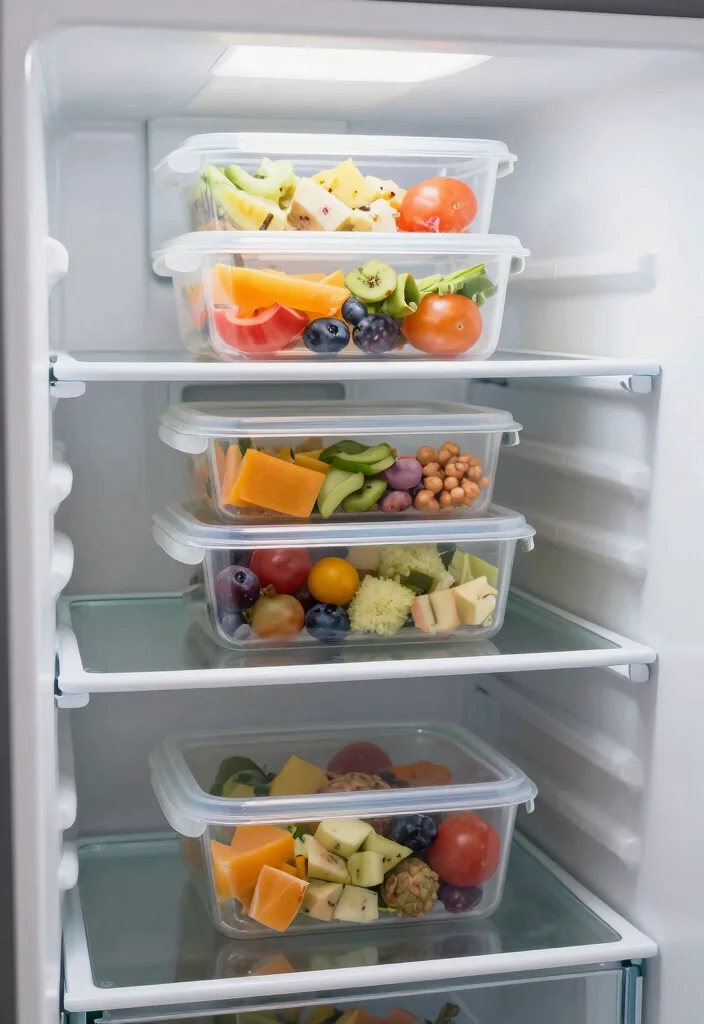 12 Refrigerator Organization Ideas for Easy Meal Prep 8. Keep Leftovers Visible 0
