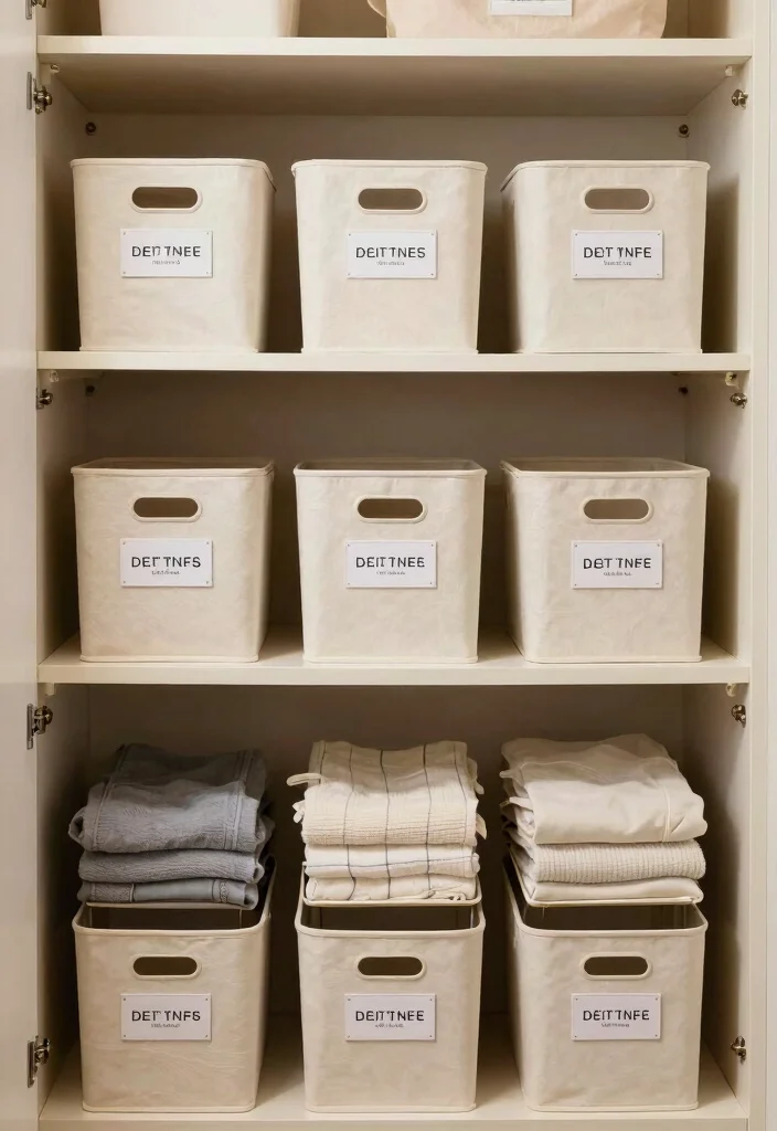 12 Small Closet Organization Ideas That Save Space 11. Label Everything 0