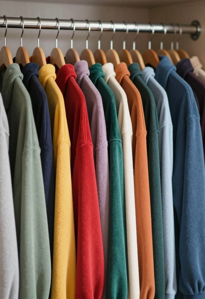 12 Small Closet Organization Ideas That Save Space 3. Use Slim Hangers 0