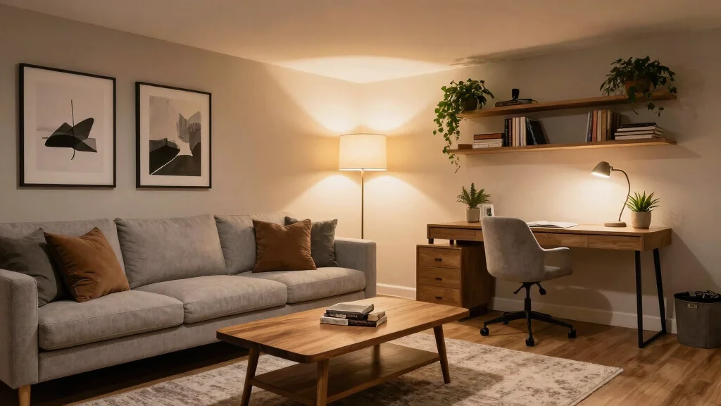 12 Small Finished Basement Ideas That Feel Complete