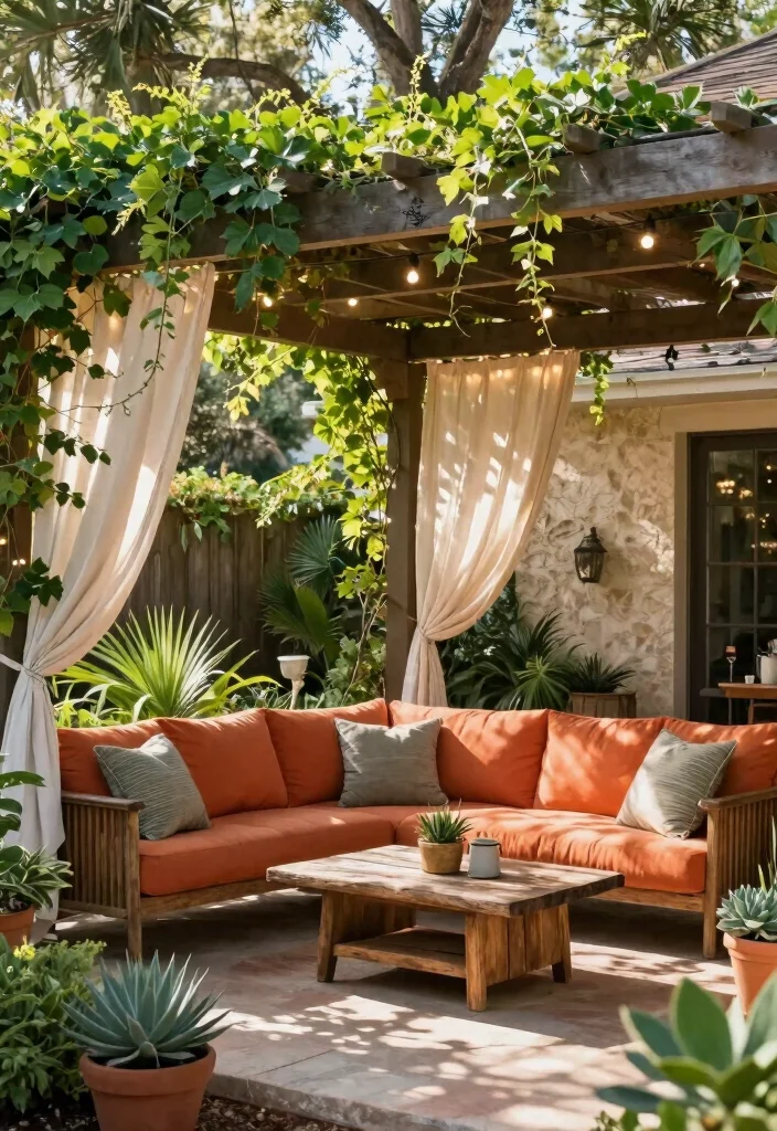 12 Texas Backyard Ideas Designed for Heat and Entertaining 1. Create a Shaded Retreat with a Pergola 0