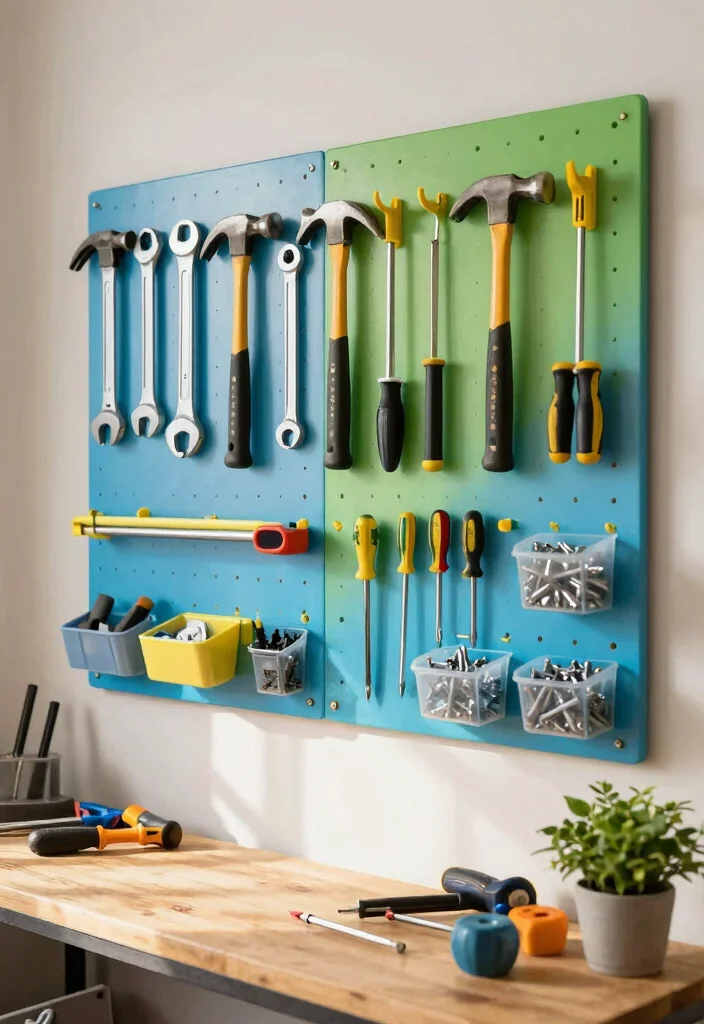 12 Toolbox Organization Ideas to Keep Tools Easy to Find 1. Utilize Pegboards for Easy Access 0