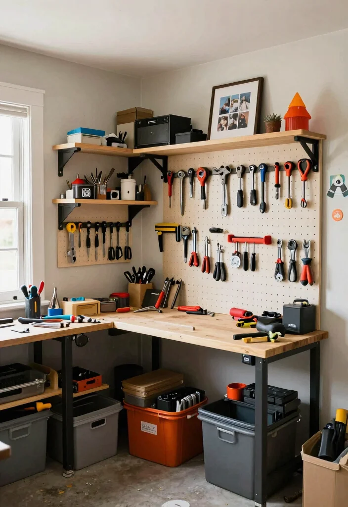 12 Toolbox Organization Ideas to Keep Tools Easy to Find 10. Create a Dedicated Tool Zone 0