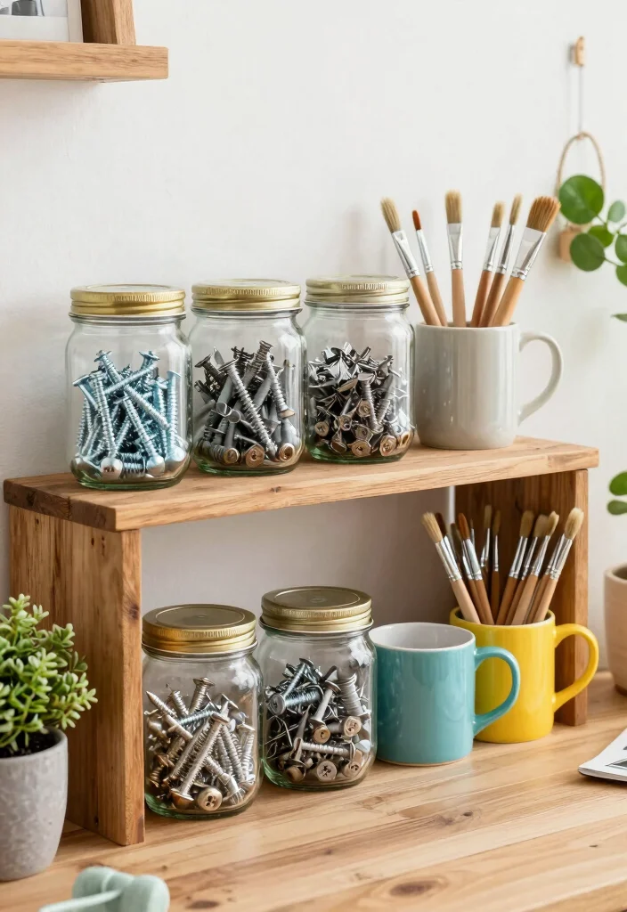 12 Toolbox Organization Ideas to Keep Tools Easy to Find 5. Utilize Upcycled Containers 0