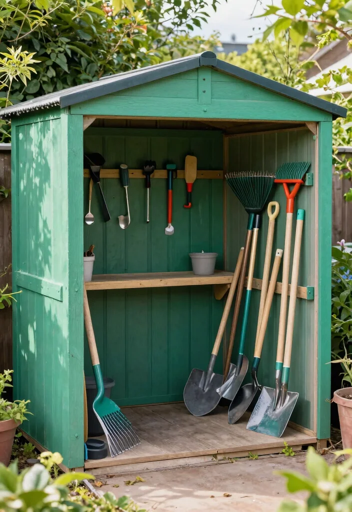 12 Toolbox Organization Ideas to Keep Tools Easy to Find 9. Outdoor Tool Storage Solutions 0