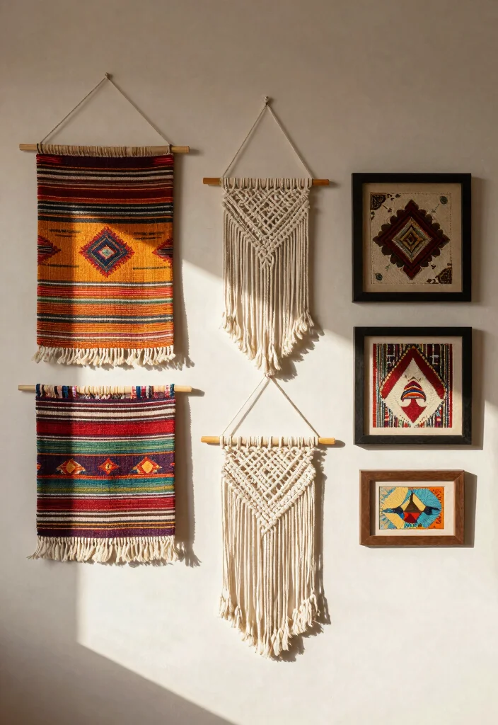 12 Travel Wall Decor Ideas to Display Memories 8. Travel Inspired Wall Hangings 0