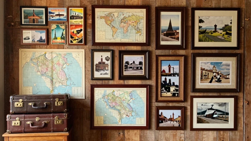 12 Travel Wall Decor Ideas to Display Memories
