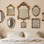 12 Vintage-Inspired Mirror Wall Decor Ideas to Brighten Your Bedroom
