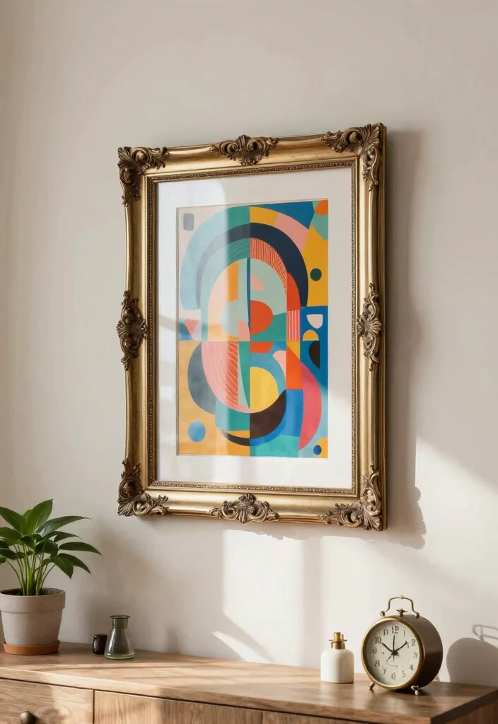 12 Bedroom Mirror Wall Decor Ideas to Make the Room Feel Brighter 38 12 Vintage Inspired Mirror Wall Decor Ideas to Brighten Your Bedroom 8. Vintage Mirror Framed Art 0